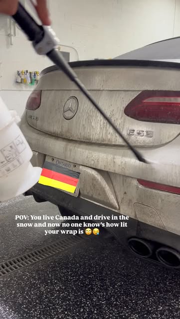 Mercedes E53 exterior detail. Starting off with the most important step. The pre-wash.

#detailing #cardetailing #autodetailing