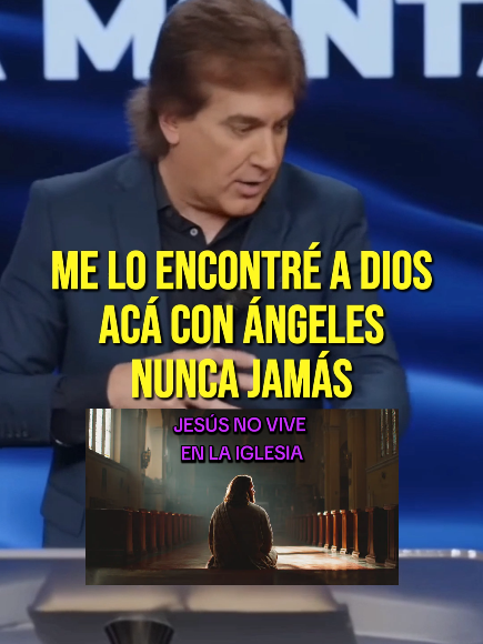 "Dios no vive en la iglesia, Dios vive en ti!" 💒🙏❤ - Dante Gebel #dantegebel #mensajesdedios #gracia #iglesia #cristianos 