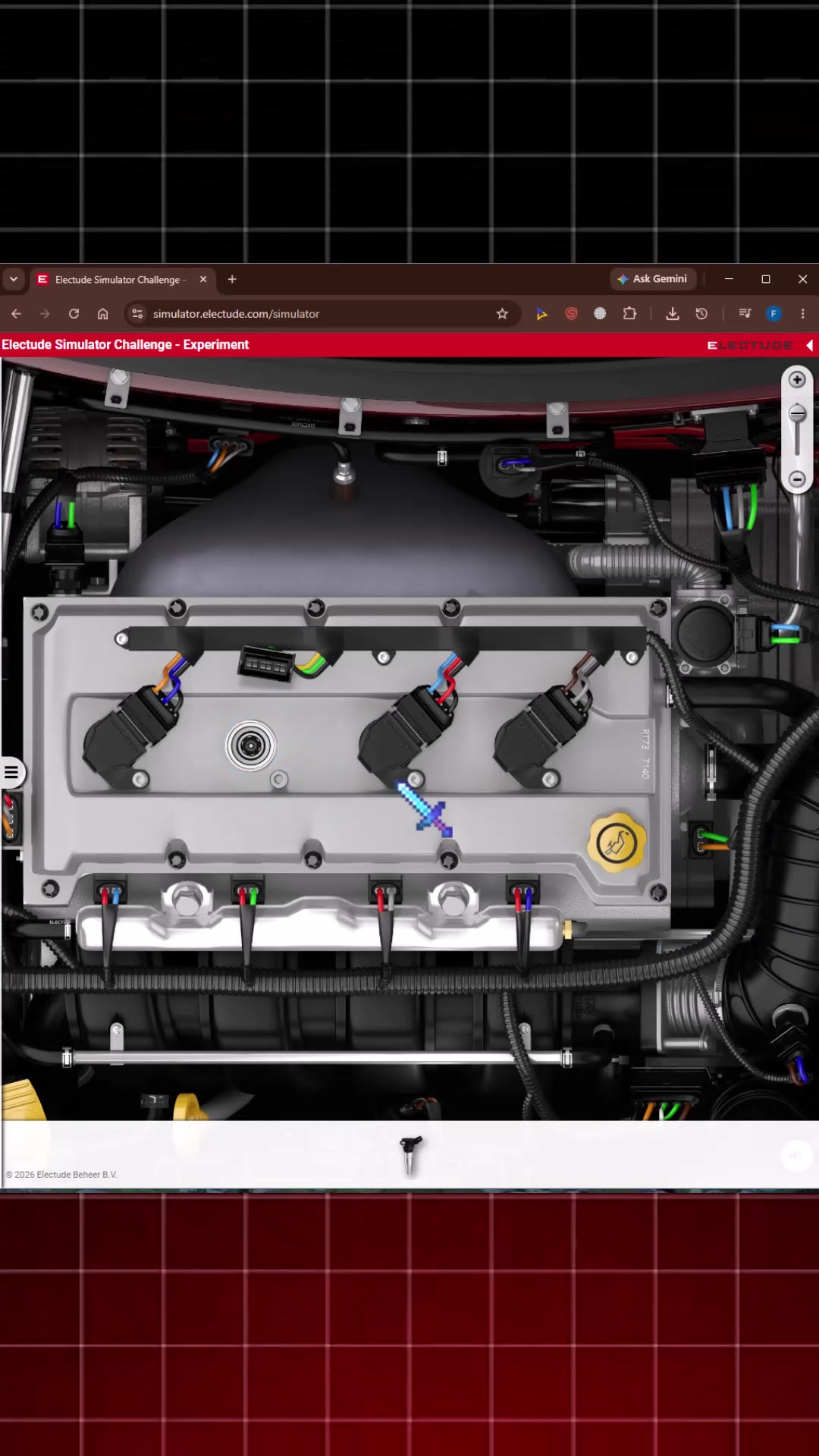 This simulator lets you practice to repair your own car for free Follow for more useful websites updates  #Usefulwebsites #aitools #pctips #setupsai #carrepairapp 