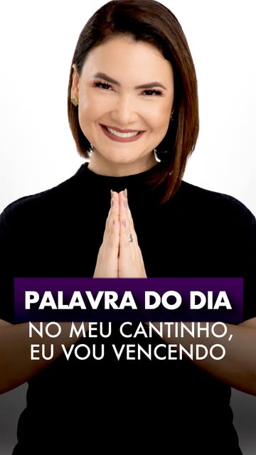 NO MEU CANTINHO, EU VOU VENCENDO! – PALAVRA DO DIA / Ana Clara Rocha
Compartilha com alguém que está perseverando em silêncio! ✨🔥

Minha amada, meu amado, na nossa Palavra do dia de hoje:
✨ NO MEU CANTINHO, EU VOU VENCENDO! ✨
🔥 Deus vê aquilo que ninguém vê.
🔥 O Céu recompensa a fidelidade.
🔥 Quem permanece firme em segredo será honrado!

Talvez ninguém perceba a tua luta…
Mas Deus está vendo.

Talvez ninguém aplauda o teu esforço…
Mas o Senhor conhece o teu coração.

Continua caminhando.
No teu cantinho, Deus está te fazendo vencer!

Evangelho de Mateus 6 (resumo):
“Teu Pai, que vê o que está escondido, te dará a recompensa.”

🌸 Seja aluna da Escola de Virtudes Mulheres de Rocha. Link na bio!
✨ Siga @italopoeta | @anaclararocha_exercitodedeus

#palavradodiaanaclararocha #liturgiadiaria #anaclararocha #exercitodedeus #palavradodia
