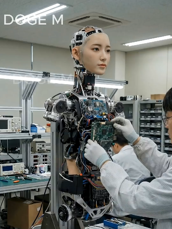 The Making of a Humanoid Robot _ AI Awakening in Real Life #ai #robot #future #technology #2026 