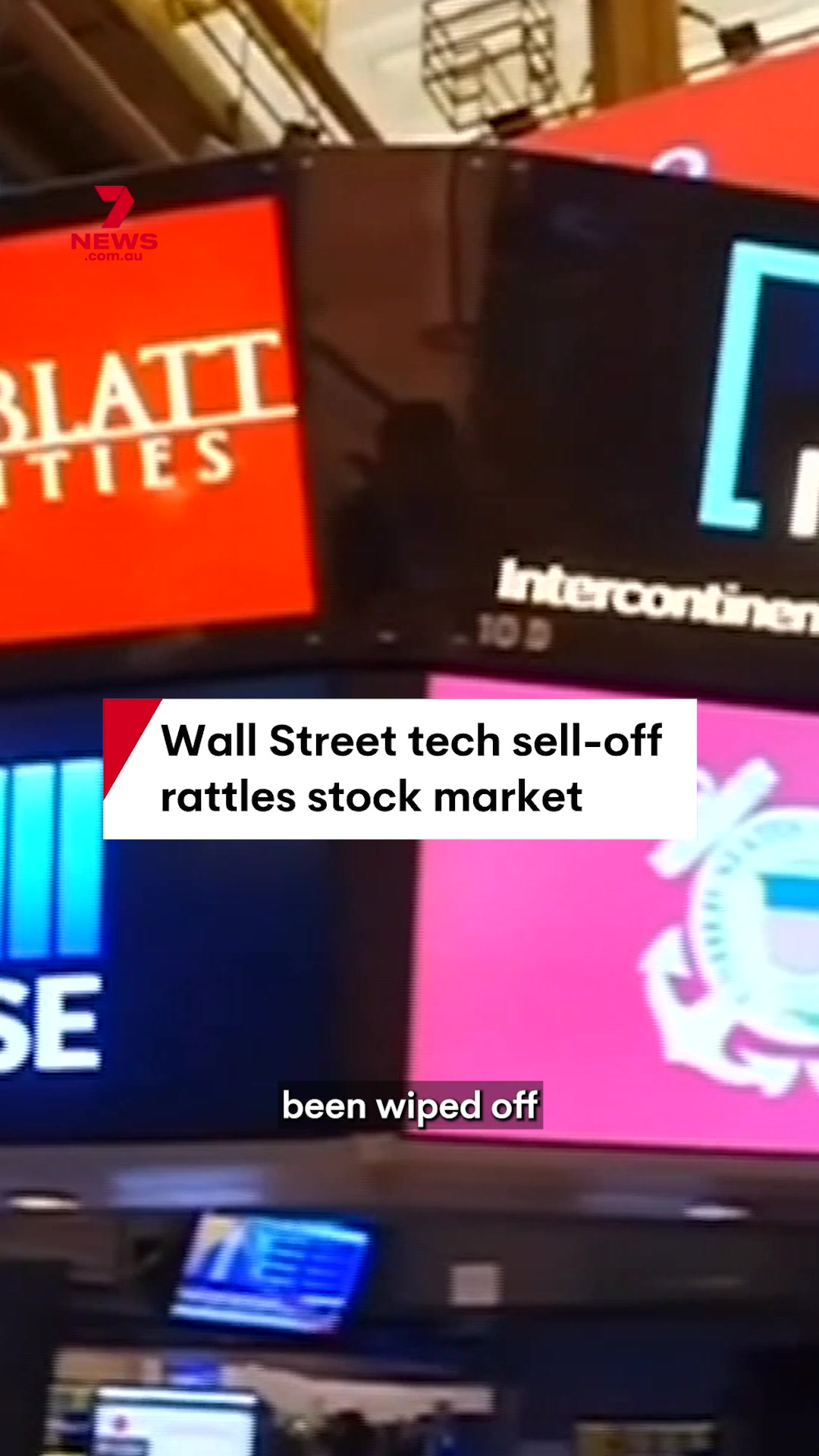 Trillions of dollars have been wiped off the US stock market as Wall Street suffered its worst day so far this year. #us #wallstreet