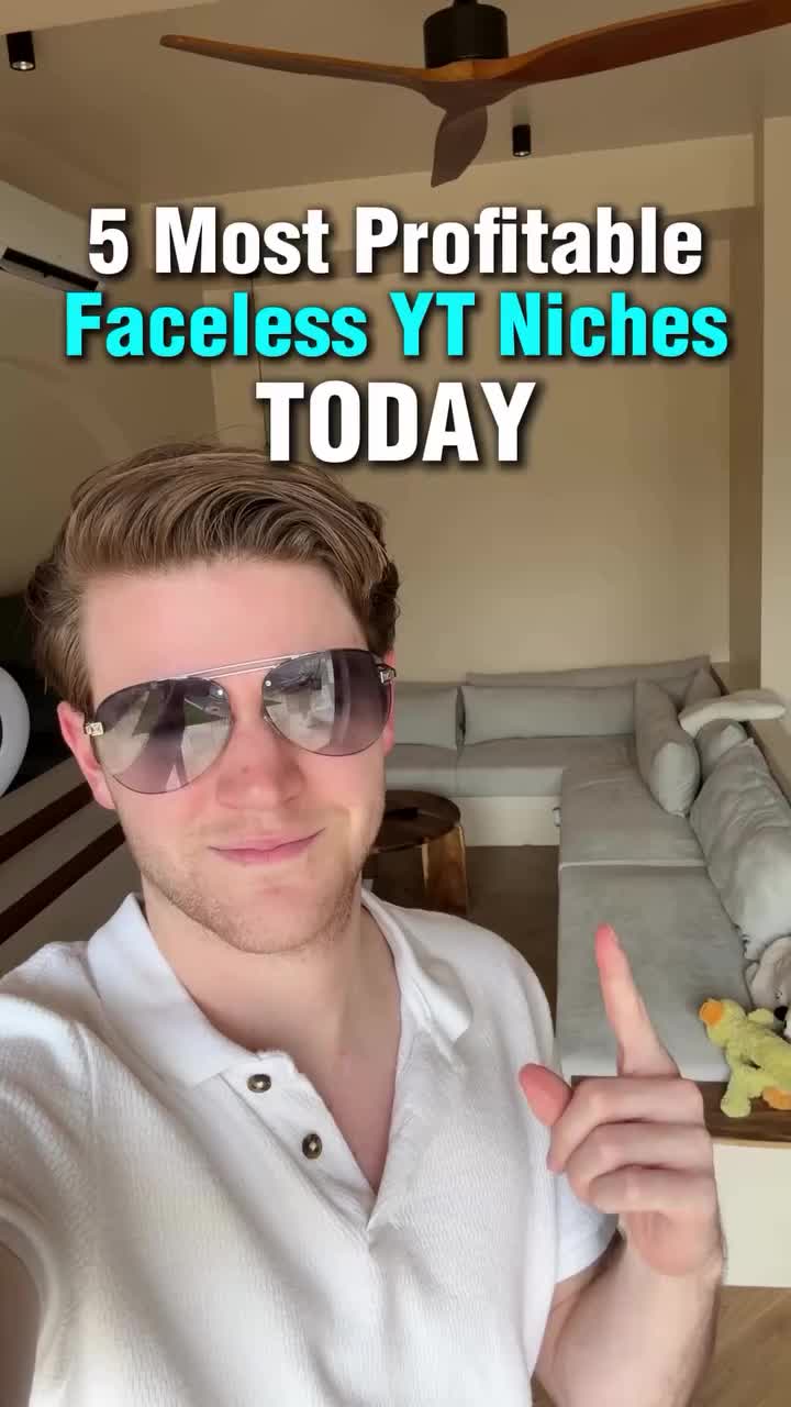 Top 5 trending Niche #niche #youtubeautomation #faceless #youtubers #tutorial #learn #learnontiktok 