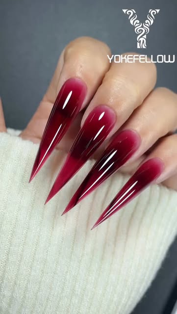 Try Vampire Kiss Color with Stiletto Sandwich Dual Form
Used: PF06 Extension Gel, W560 Sandwich Dual Form
#yokefellow #yokefellownails #nails #nailart #nailhack #nailtutorial #nailbeginner #nailtech #sandwichdualform #stilettonails #PUREFORM