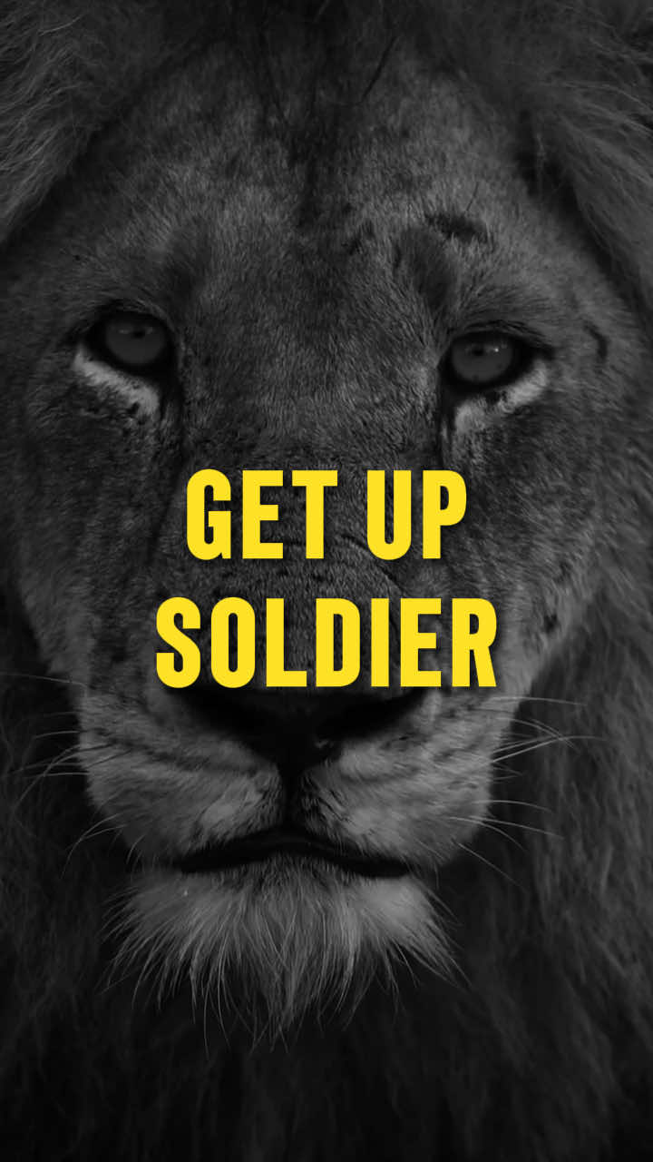 Get up… #CapCut #Motivation #WarriorMindset #RiseAndConquer #FaithOverFear 
