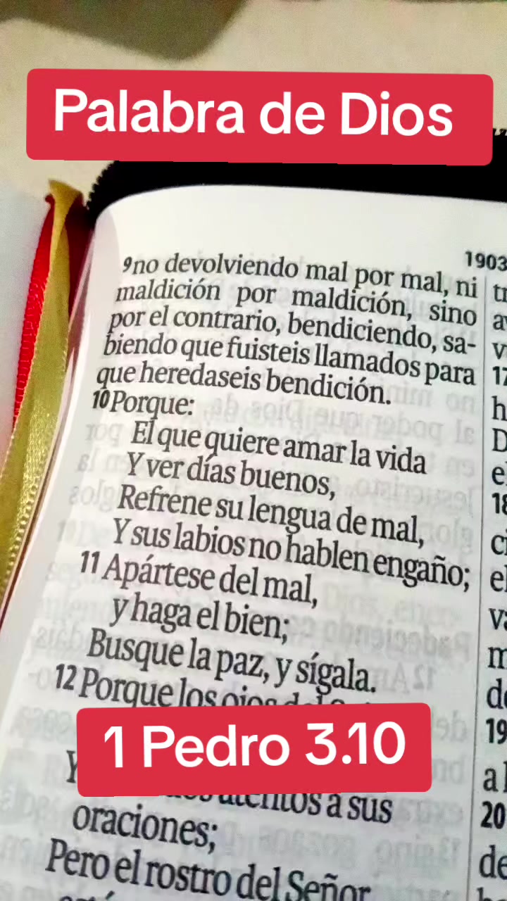 1 Pedro 3.10 #biblia #Dios #palabradedios #videoscristianos #diostedicehoy 