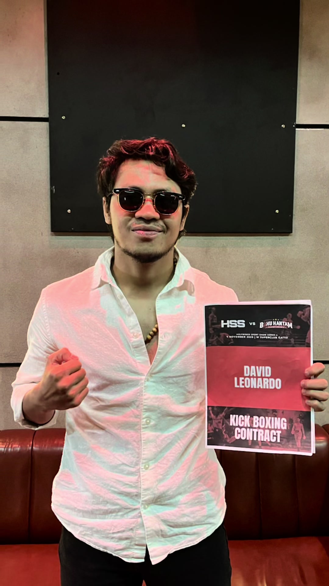 David Leonardo Fighter muda yang biasa bertarung di ONE PRIDE MMA ini bisa jadi lawan yang seimbang untuk Rizal Zulmi dalam rules Kick boxing mendatang! #holywingssportshow #holywingssportnight 