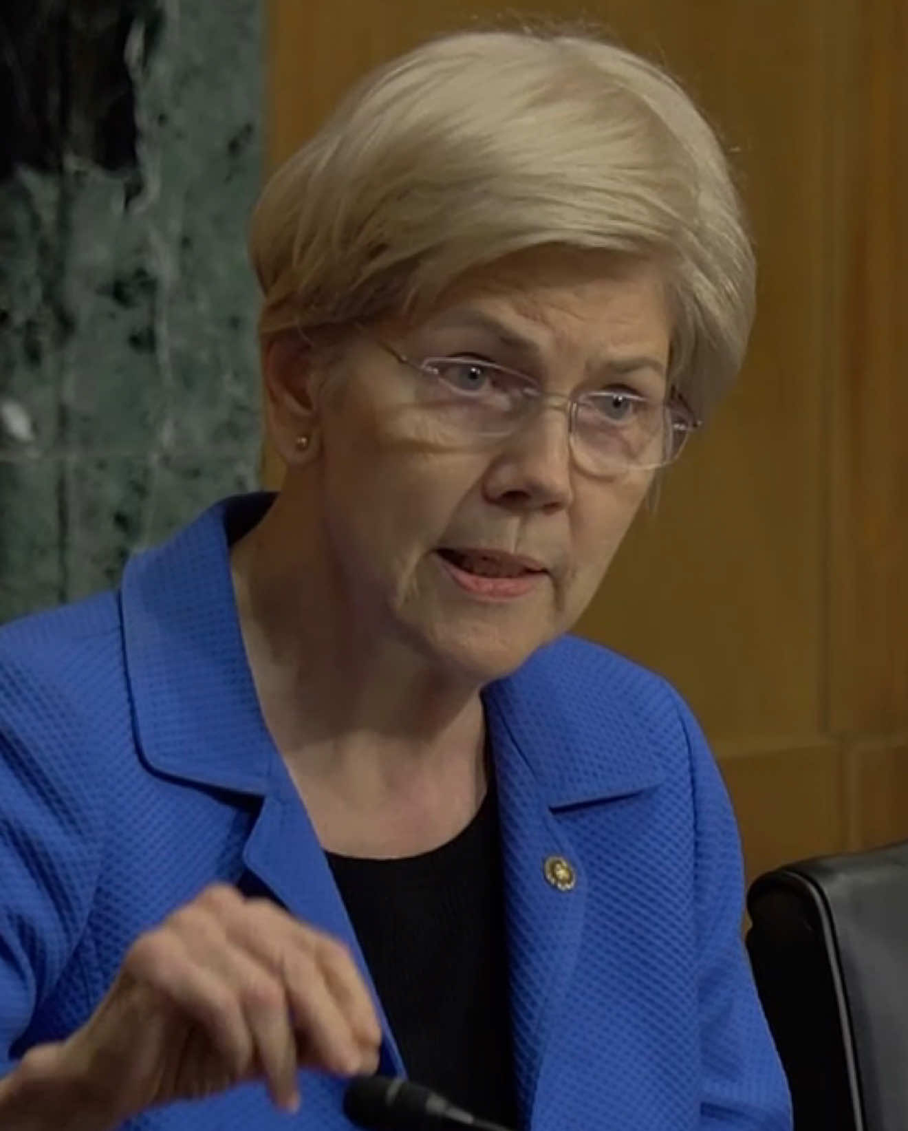 Sen. Elizabeth Warren (D-MA) pressed Treasury Secretary Scott Bessent on Wednesday over President Trump’s stock trades, highlighting the largest purchase of Nvidia stock days before the administration approved a sale of the company’s chips to China.   “You and I agree that it is a conflict of interest for members of Congress to trade stocks. Do you also agree that it’s a conflict of interest for President Trump to trade stocks?” Sen. Warren asked.   “President Trump is not sitting in the Oval Office engaging in high frequency trading strategy, clearly he had an outside manager who was doing that,” Secretary Bessent replied. “I think it’s incumbent upon both houses of Congress to get their house in order before you move to the administrative branch.”   “You’re a Wall Street guy, so you know better,” Sen. Warren said. “The investments that President Trump has made are not blind.” #elizabethwarren #scottbessent #stocks #potus #cspan 