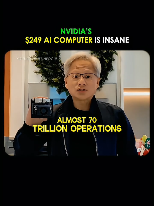 NVIDIA’s $249 AI Computer Is INSANE 🤯#NVIDIA #AI #ArtificialIntelligence #Tech #GenerativeAI 