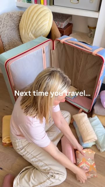 You will not regret it 😉
Sooo good to be able to see all the bits you’ve packed without having to hunt through the whole case 👌🏻
•
•
•
•
•
#packinghack #travelhacks #carryonessentials #traveltips #packwithme