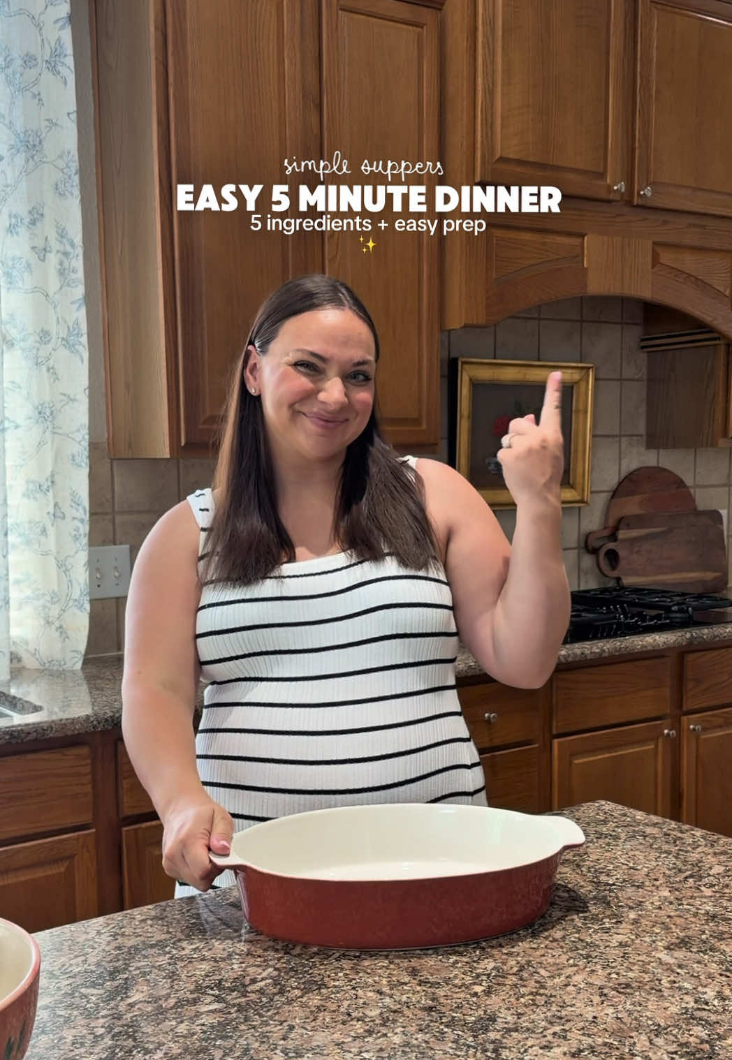 TRUST ME you wanna save this one!!! It can’t get easier than this!!!! Simple suppers pt. 15 💃✨ 🍗 Creamy Ranch Chicken Bake Ingredients • 5-6 chicken breasts • 1 packet ranch seasoning • 2 blocks cream cheese (softened) • ½ cup shredded cheddar • Optional: bacon bits or chopped green onion Instructions 1. Heat oven to 400°F. 2. Lay chicken in a baking dish & season with salt, pepper, garlic powder, garlic salt  3. Mix ranch seasoning + cream cheese + cheddar + bacon bits in a bowl. 4. Spread mixture over chicken. 5. Bake 30–35 minutes until bubbly and golden or until cooked through. EASY, SIMPLE, REALISTIC meals that keep your family fed and your weeknights a little less stressful!!  #dinnerrecipes #easyrecipes #homecooking #foodie #easydinnerideas 