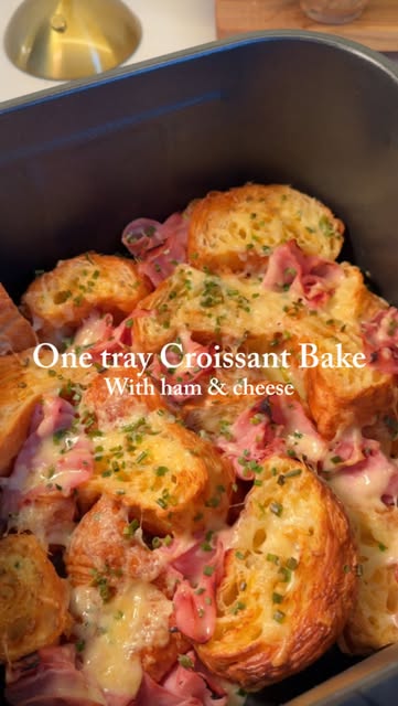 Air Fryer Ham & Cheese Croissant Bake 🥐🧀 | Easy One-Pot Breakfast Casserole Recipe

If you’ve got leftover croissants, this ham and cheese croissant bake is about to be your new go-to 🙌 Crispy on top, soft and custardy in the middle, packed with melty cheddar and salty ham… and it’s all made in the air fryer. Quick, easy, and minimal washing up — the ultimate one-pot air fryer breakfast recipe!

⸻

🛒 Ingredients

🥐 3–4 croissants, chopped
🥚 3 eggs
🥛 150ml milk
🥓 100g ham, chopped
🧀 1 generous handful grated cheddar
🌿 Fresh chives, finely chopped
🧂 Pinch of salt & pepper (optional)

⸻

👩‍🍳 Method

1️⃣ Add the chopped croissants straight into your air fryer tray.
2️⃣ In a bowl, whisk together the eggs and milk.
3️⃣ Pour the egg mixture evenly over the croissants.
4️⃣ Scatter over the chopped ham and grated cheddar.
5️⃣ Finish with a sprinkle of fresh chives.
6️⃣ Air fry at 170°C for 12–15 minutes until golden on top and set in the middle.

That’s it. No fuss, no pre-cooking — just mix, air fry, and serve ✨ Perfect for brunch, meal prep, or an easy weekend breakfast.

#AirFryerRecipes #EasyBrunch #BreakfastInspo #OnePotRecipe #FoodieFinds