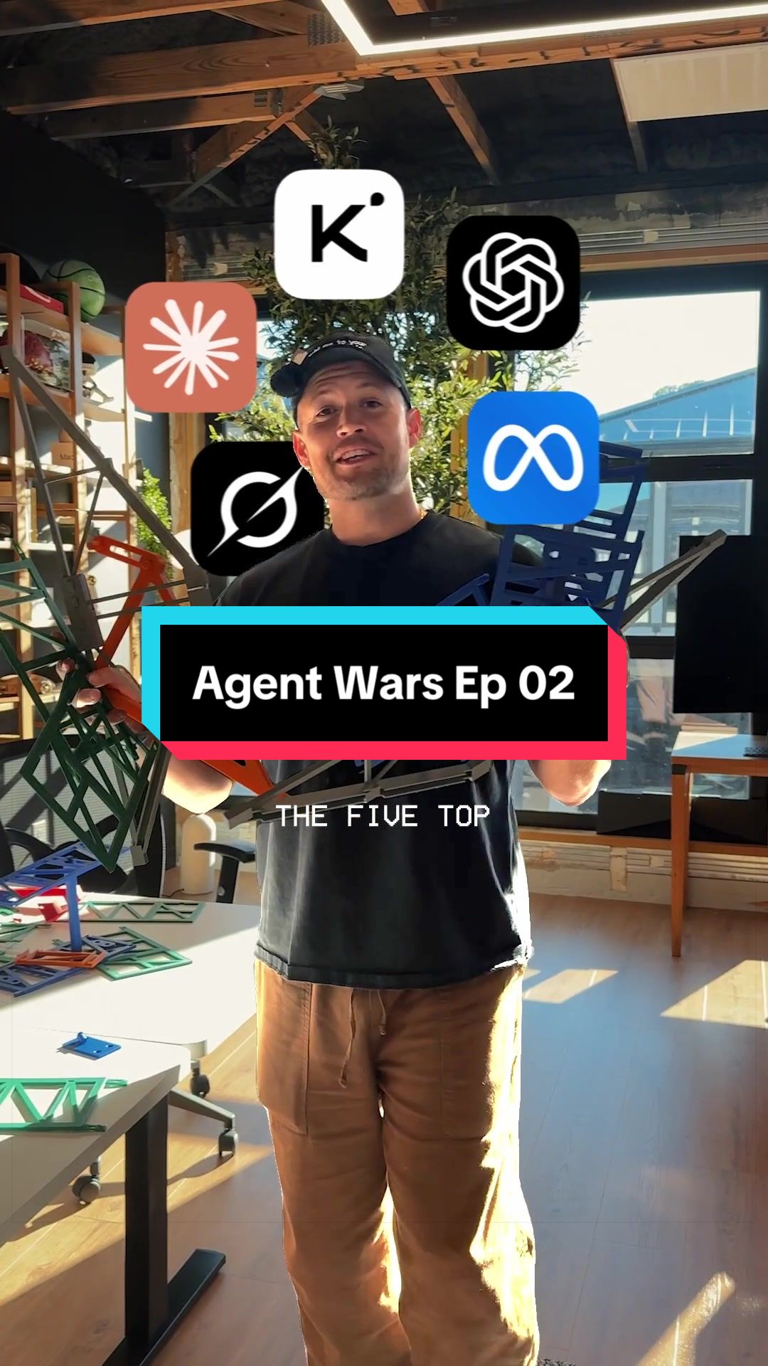 Welcome to Episode 02 of Agent Wars. Today we’re challenging 5 top AI models to design, engineer and 3D print a bridge with the goal of holding the most possible weight. For Episode 02, here are the models I tested, with their reasoning level and the harness I used for each:  🇺🇸 Anthropic: Claude Opus 5.5 (High) 🇨🇳 Kimi: Kimi K3 (High) 🇺🇸 Meta: Muse Spark 1.3 (High) 🇺🇸 OpenAI: GPT 6 Astra (High) 🇺🇸 SpaceXAI: Grok 4.7 (High) Each bridge had specific parameters. It had to span 2 feet, use a maximum 500 grams of filament, and it had to be under 18 hours of printing time. We specified what type of weight and where we would place it on the bridge. 🏆 THE SCORE: Claude Opus 5.5 held an estimated 130 lbs! It took 9 hours and 11 minutes to print 17 parts and used 441 grams of filament.  Meta Muse Spark 1.3 held 26.5 lbs.  It took 13 hours and 12 minutes to print 49 parts and used 478 grams of filament.  OpenAI GPT-6 Astra held an estimated 17.5 lbs.  It took 15 hours and 44 minutes to print 29 parts and used 442 grams of filament.  SpaceXAI Grok 4.7 did not finish. On assembly it could not stand up by itself.  It took 12 hours and 22 minutes to print 29 parts and used 460 grams of filament.  Kimi K3 did not finish. It wasn’t engineered correctly so the bridge could not even be assembled.  It took 11 hours and 19 minutes to print 35 parts and used 446 grams of filament.  🏅 That means our champion for this episode is Claude Opus 5.5. Not only did it hold the most weight (by FAR) it also took the least time to print, used the least amount of parts and used the least amount of filament. #agentwars #ai #rpn #claude 