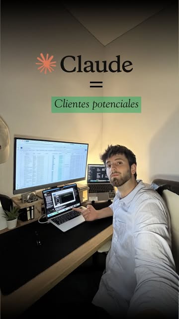 He creado un sistema que me permite generar clientes automáticamente usando IA.

No es magia ni código complejo. Es un flujo muy simple:

Claude → automatización → CRM (Google Sheets / Airtable)

La IA busca empresas en nichos concretos, extrae datos clave (emails, teléfonos, webs) y construye una base de datos lista para usar en minutos.

El resultado: un CRM lleno de oportunidades reales, listo para contactar.

Si quieres que te comparta el sistema paso a paso, comenta “CRM”.

#inteligenciaartificial #crm #marketing #autoconhecimento