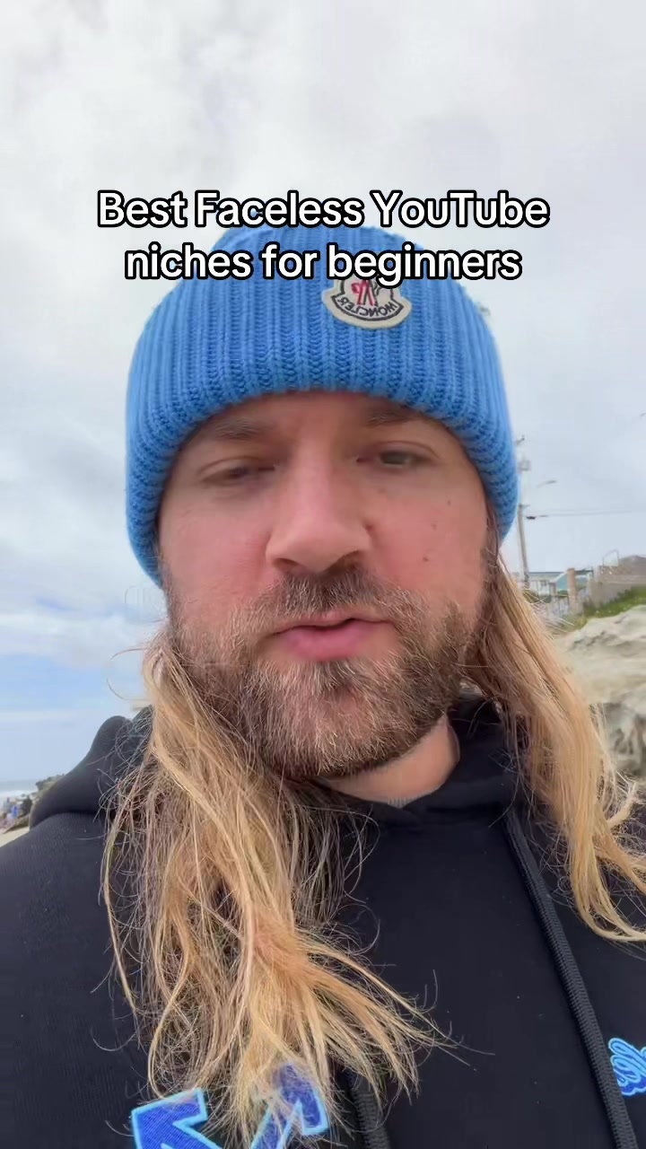 Best faceless YouTube niches for beginners #facelessyoutube 