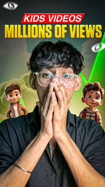 These kids videos get 700 crore views.

People are making lakhs from them.

3 free AI tools to create them:

Tool 1: Suno.ai — generate the song
Tool 2: Gemini — create cartoon images
Tool 3: Grok — convert to video

10 minutes. Full animated video ready.

Comment “”KIDS”” — I’ll send the guide 📩

#FacelessYouTube #AITools”