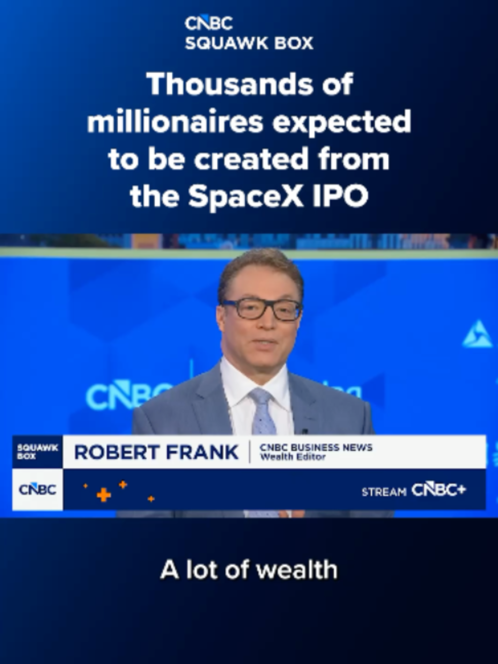 The SpaceX IPO is expected to liftoff next Friday and will be a big payoff for Elon Musk but also many others. CNBC’s Robert Frank joined "Squawk Box" with the details. Read more with the Inside Wealth newsletter here at the #linkinbio or the link on screen. #spacex #ipo #elonmusk