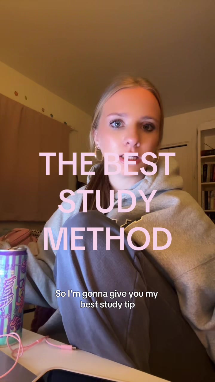 Genuinely the best method so you will actually know the material like the back of your hand #lockedin #studytok #studymotivation #studytips 