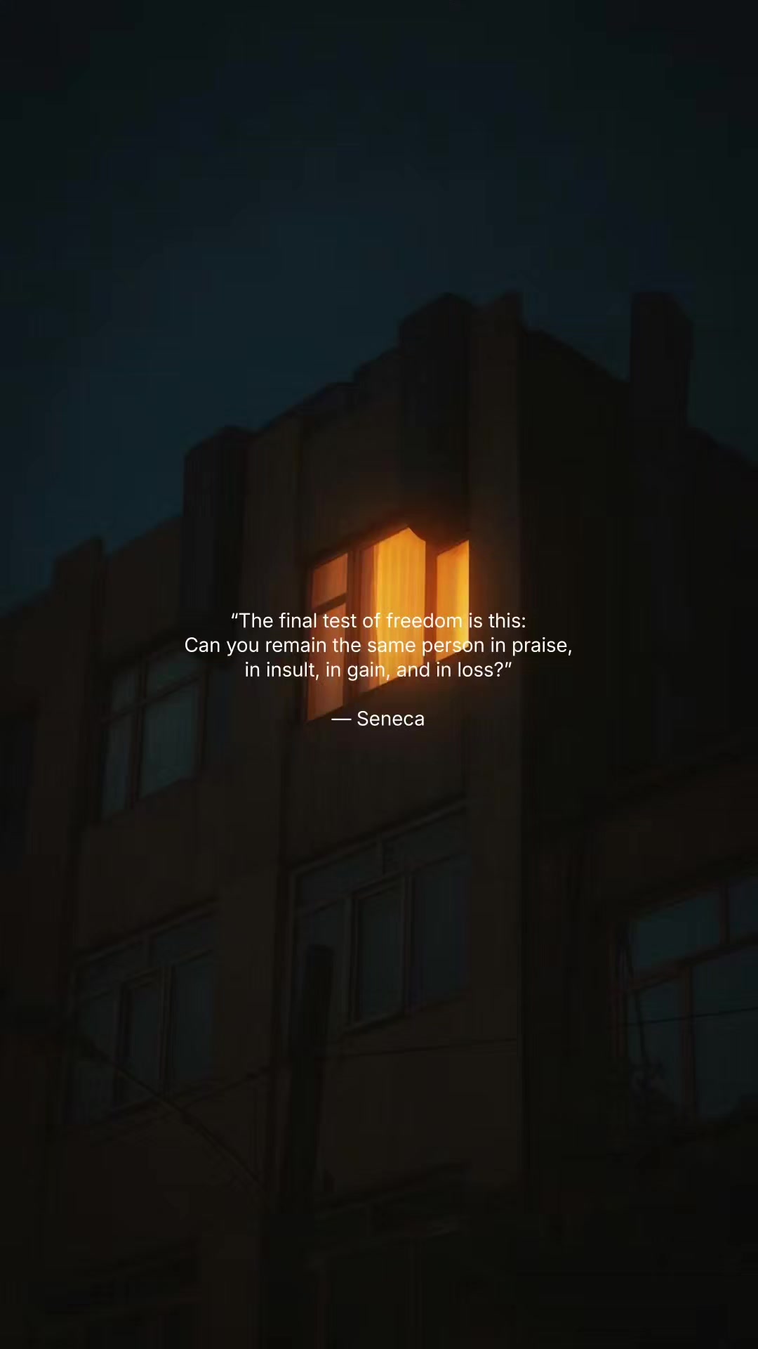 Can you?  #stoicism #seneca #philosophytiktok #selfimprovement #blowthisupforme 