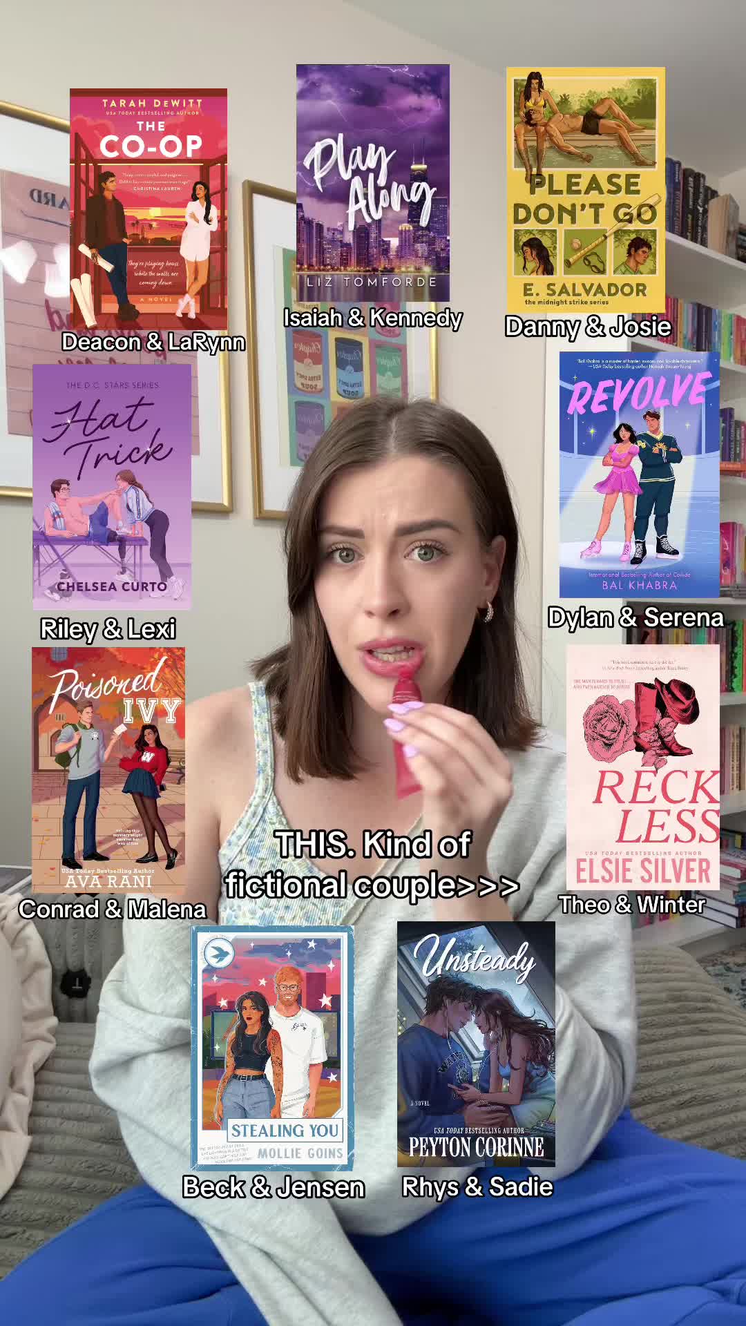 IB: @Karly 📖✨ my ideal type of couple in romance books! ⭐️ (he’s down bad x she ignores him) #hockeyromancebooks #windycityseries #enemiestoloversromance 
