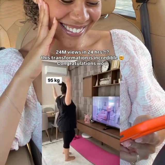 120+ lb weight loss transformation doing @growwithjo workouts all at home!! So proud of her 🥹🤍 consistency always pays off.
Follow @growwithjo for workouts that are easy to follow in your living room 🤍
