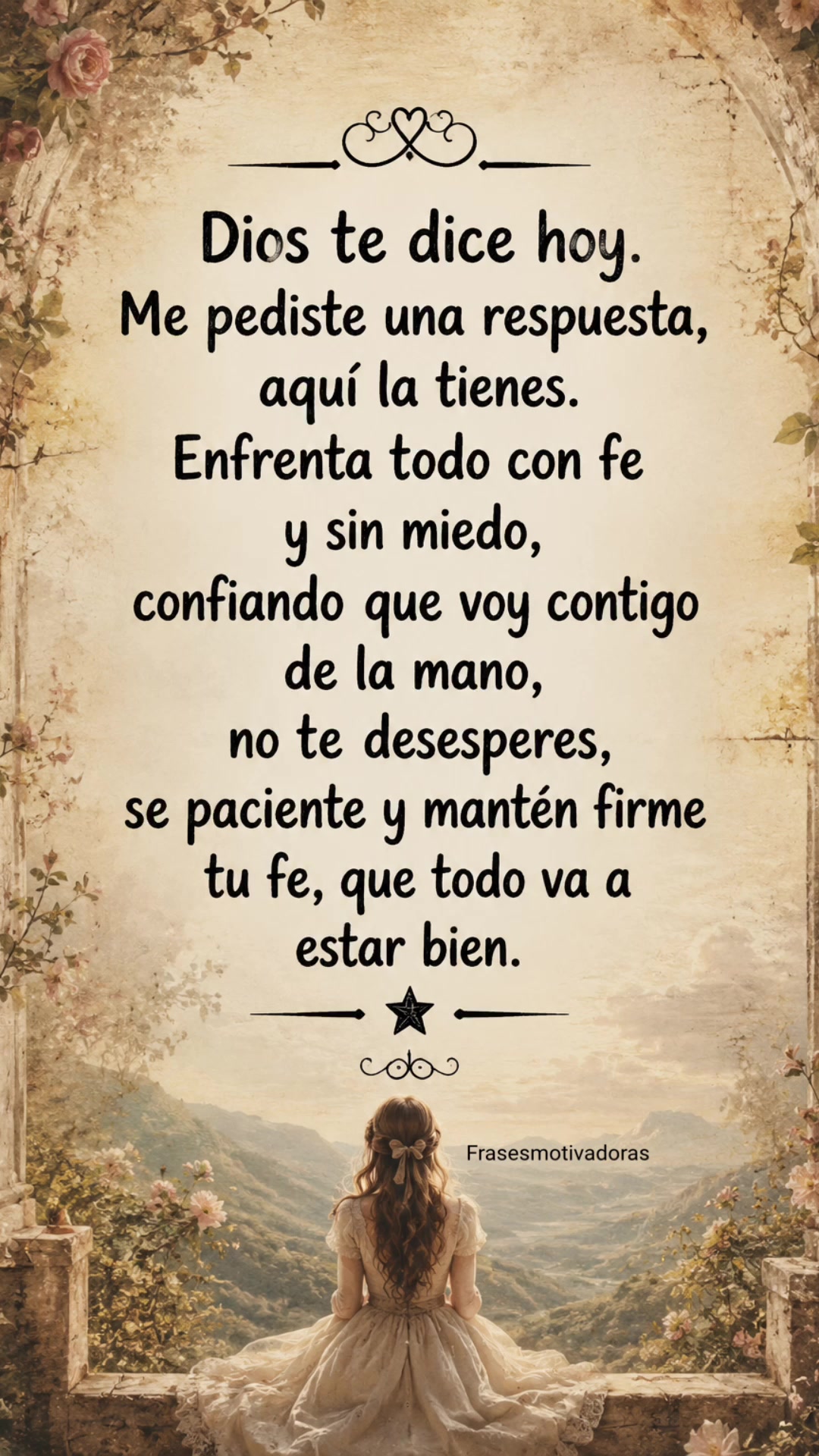 Se paciente y mantén firme tu fe🙌❤️#noterindasnunca❤️🙌🏻 #motivation #reflexion #reels #Dios 