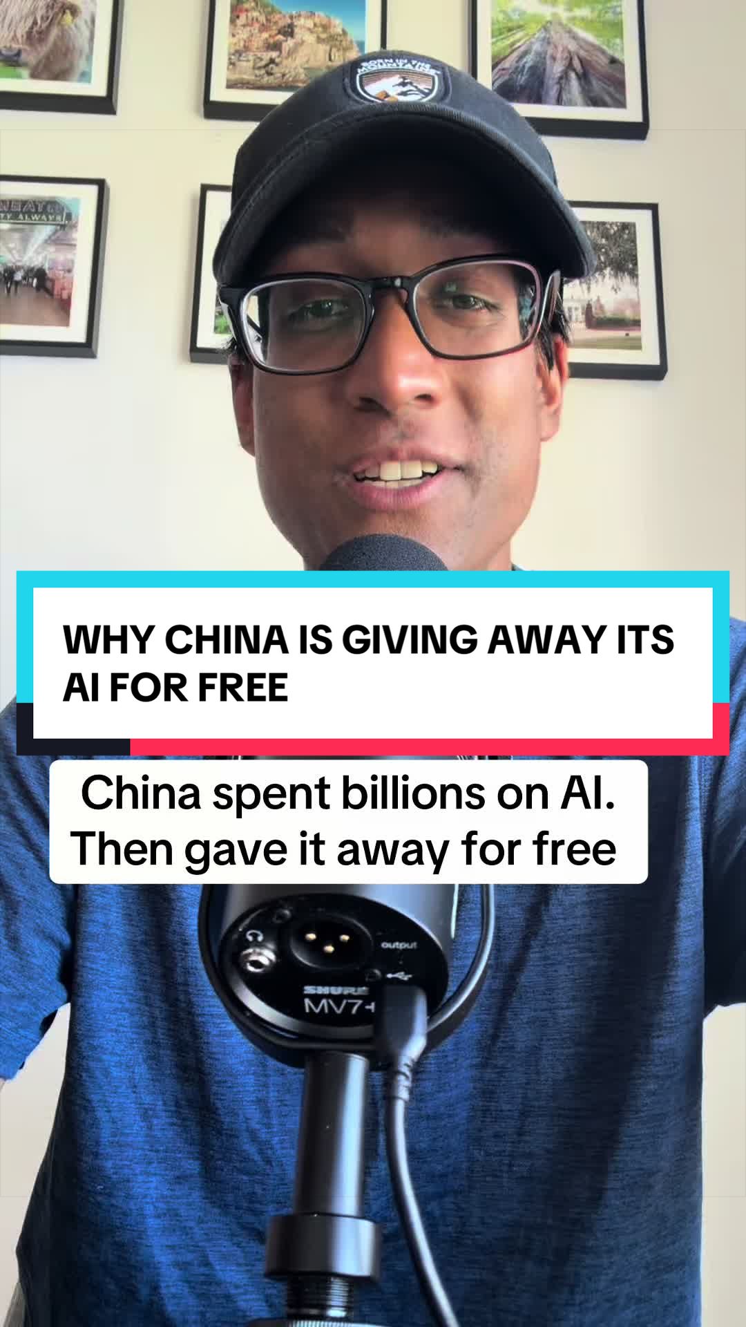 China is spending billions building some of the most powerful AI on earth. Then handing it to the entire world for free. Here's the ruthless strategy behind it. #tech #business #geopolitics 